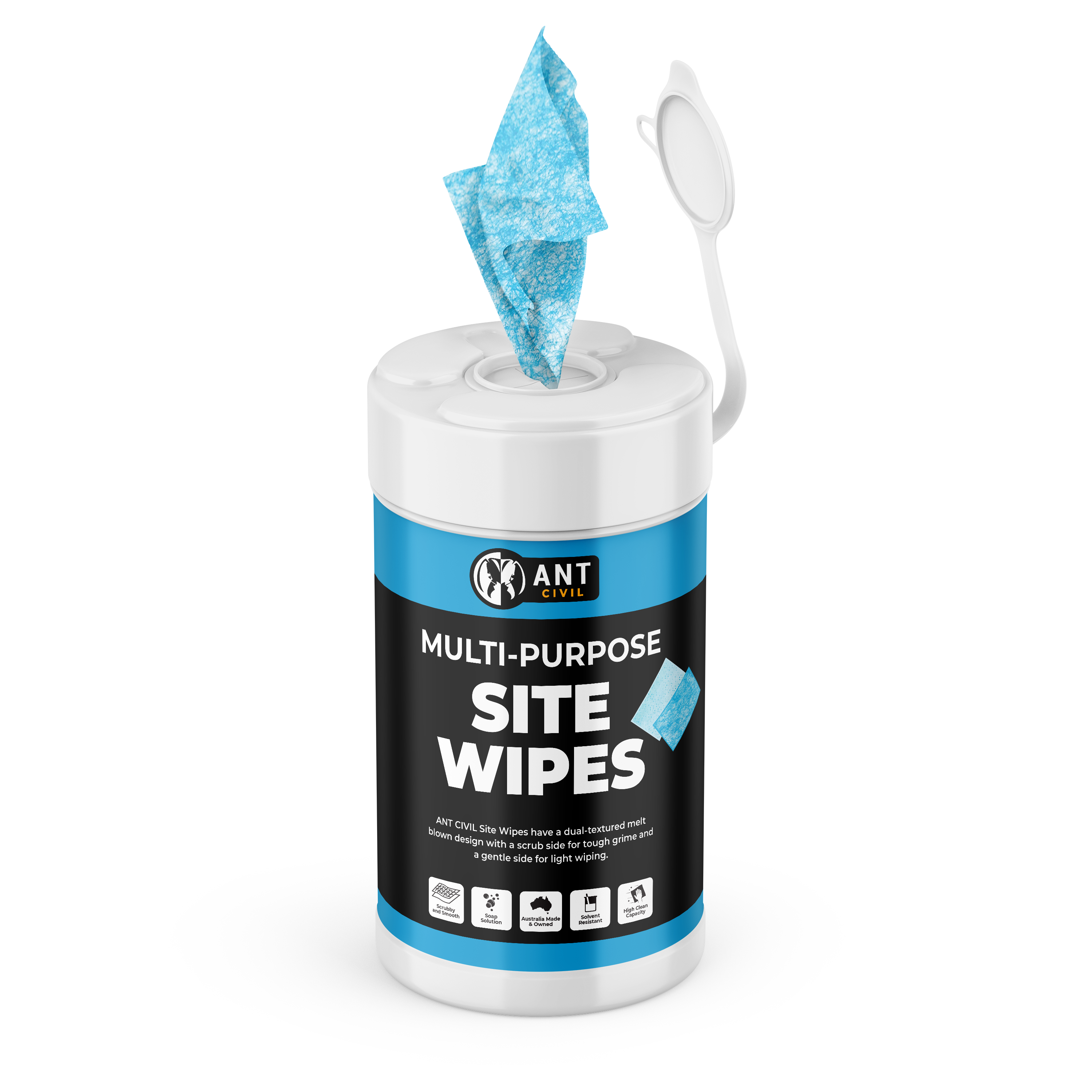 Site Wipes Dual Textured